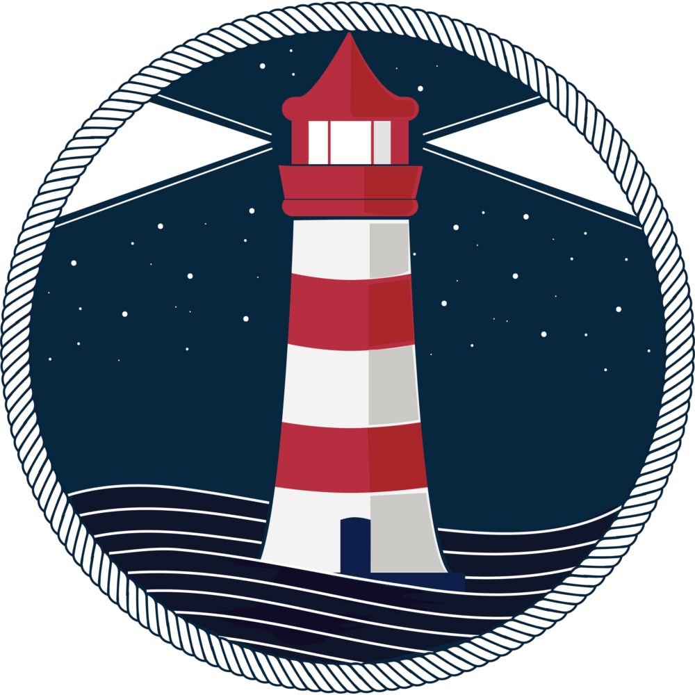 Farol Antigo - Emblem (1000x1000), Png Download