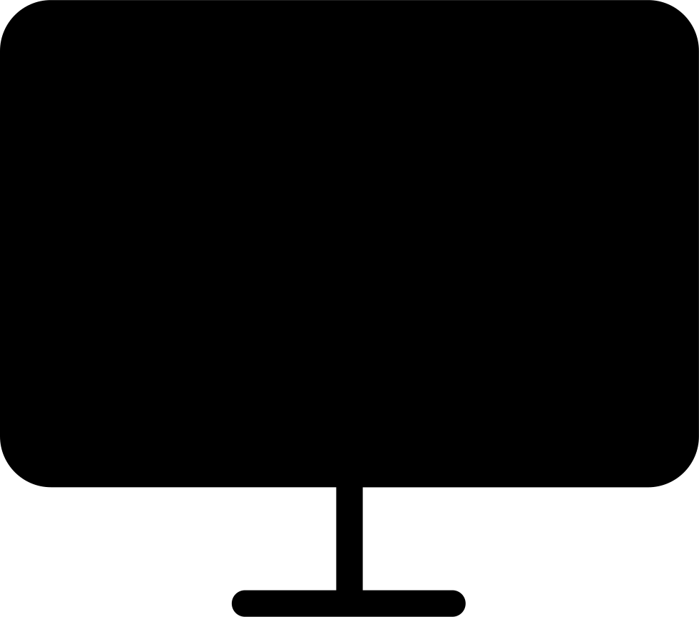 Flat Screen Monitor Comments - Television Set (980x864), Png Download