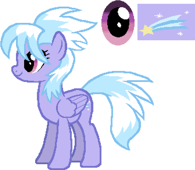 Cloud Chaser - Starlight Glimmer Color Guide (700x600), Png Download