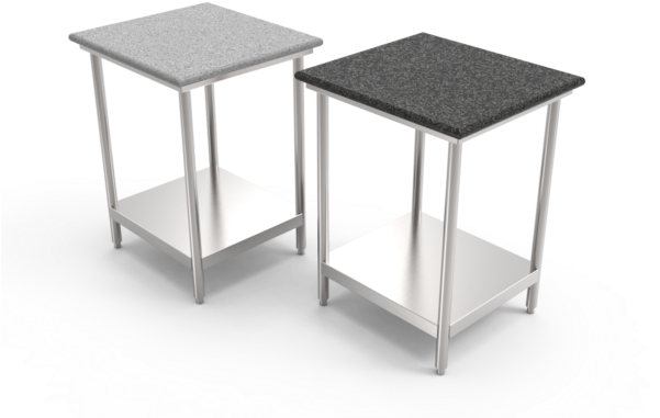 Granite Marble Small Table With One Under Shelve - Gurugram (600x451), Png Download