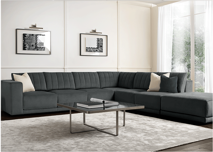 Teo Square Small Table - Living Room (800x800), Png Download