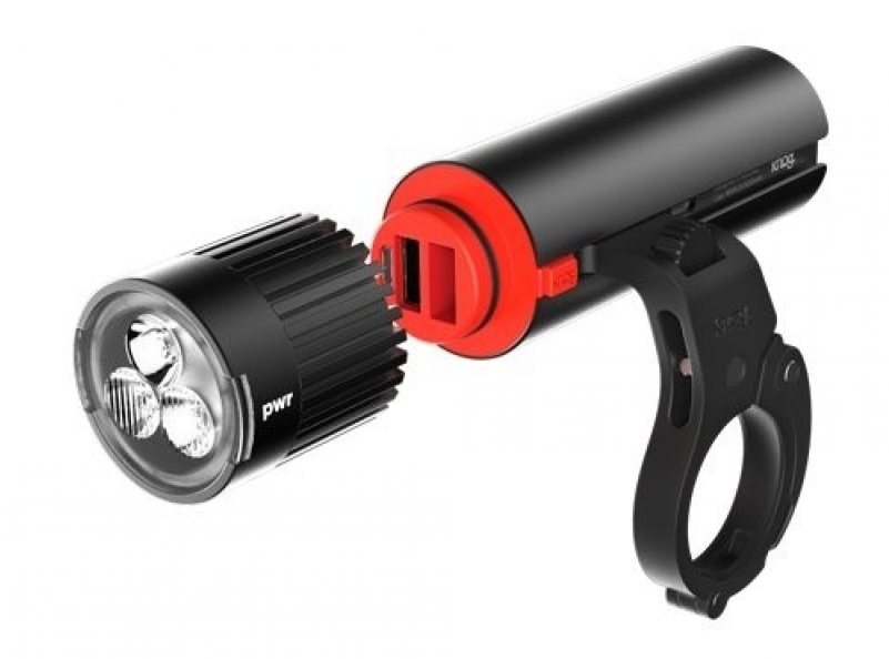 Knog Pwr Trail 1000 Modular Front Light | Black (1000 (800x800), Png Download