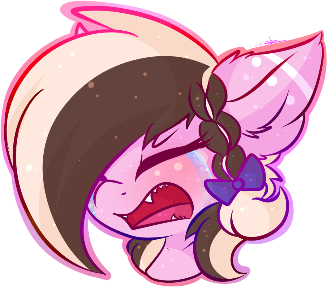 Ashee, Bust, Crying, Fangs, Oc, Oc - Drawing (1118x1024), Png Download