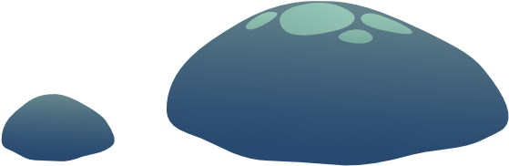 Grass Stone - Stone Cliparts Png (600x202), Png Download