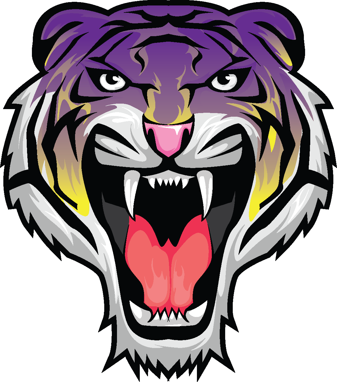 The White River Tigers - White River Tigers Logo (1109x1257), Png Download
