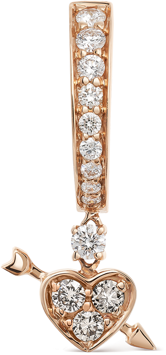 Rose Gold Earrings (1200x1200), Png Download