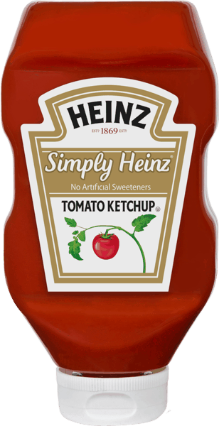 Simply Heinz Ketchup (308x600), Png Download