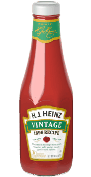 Heinz® Vintage 1896 Ketchup - Heinz Vintage Ketchup (348x348), Png Download