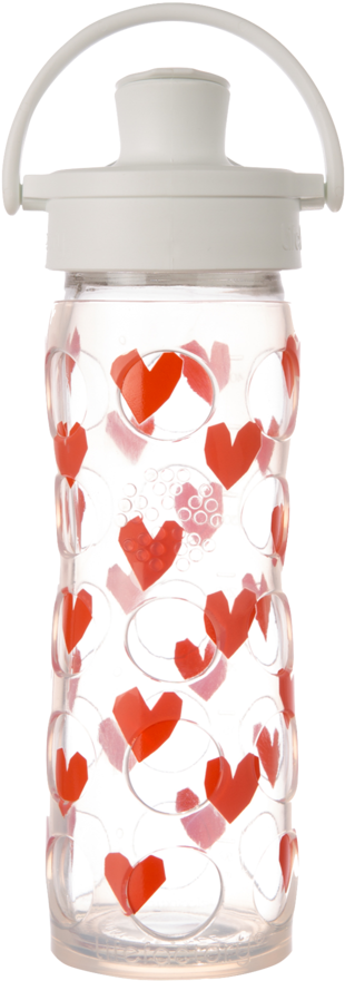 Water Bottle - Lifefactory - Water Bottle 475ml (16oz) W/ Active Flip (1024x1024), Png Download