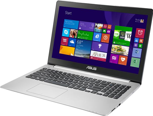 Asus Laptop - Asus Metal Body Laptop (611x474), Png Download