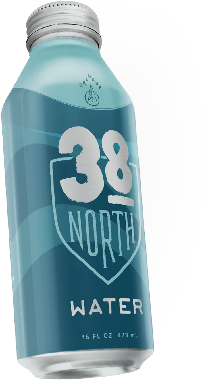 Water With A Splash Of Community - 38 North (718x1332), Png Download