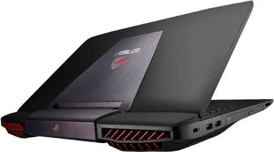 Asus Rog - Asus Rog G751jt (626x317), Png Download