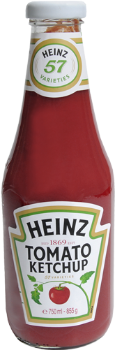 Source - - Heinz Ketchup (500x500), Png Download