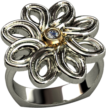 Anillo Flor - Portable Network Graphics (640x480), Png Download