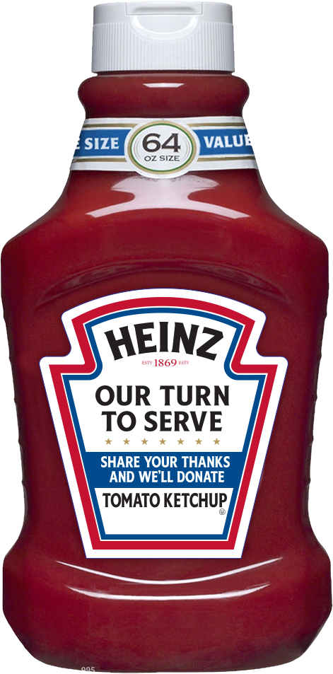 Download Blippar And Scan The Label Above To View The - Heinz Ketchup Usa (471x953), Png Download