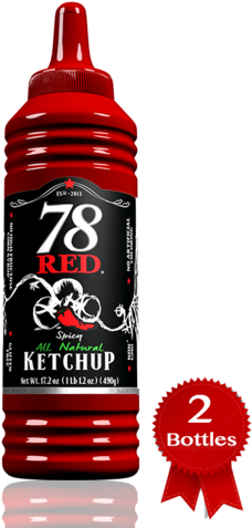 Ketchup Bottle Png 78 Red Ketchup - 78 Red Spicy Ketchup (313x480), Png Download