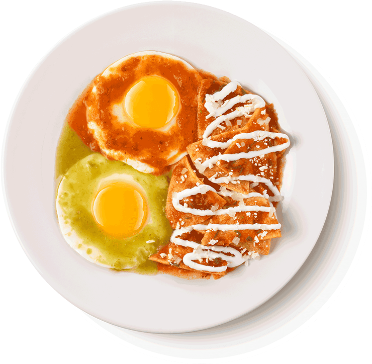 Divorciados Con Chilaquiles - Food (750x750), Png Download
