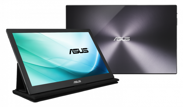 This Was Upgraded At Ces To The Mb169c - Usb C Monitor Asus (602x355), Png Download