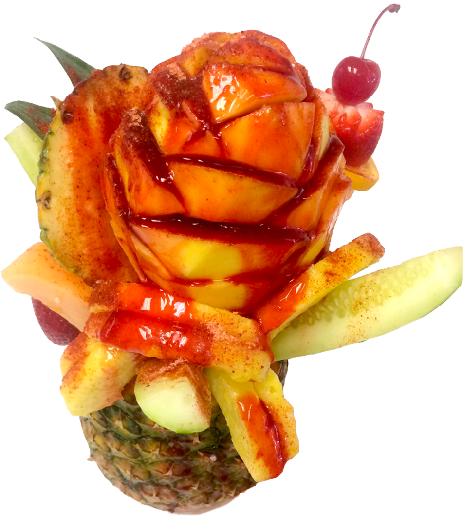 Comida Mexicana - Mangos Con Chile Png (960x1280), Png Download