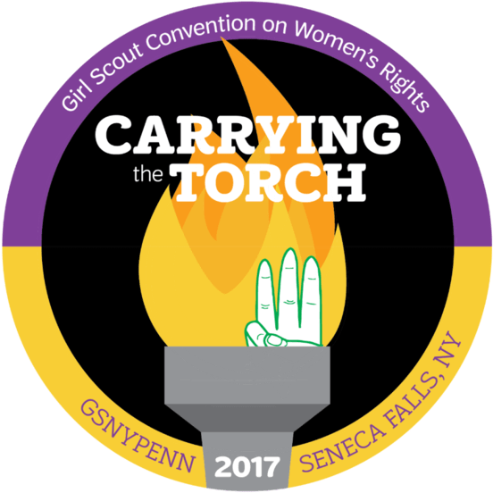 'carrying The Torch - Circle (560x560), Png Download