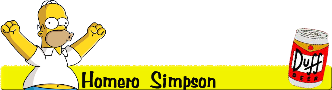 Ola T En Este Post Les Traigo Una Recopilación De Imágenes - Homer Simpson (1100x300), Png Download