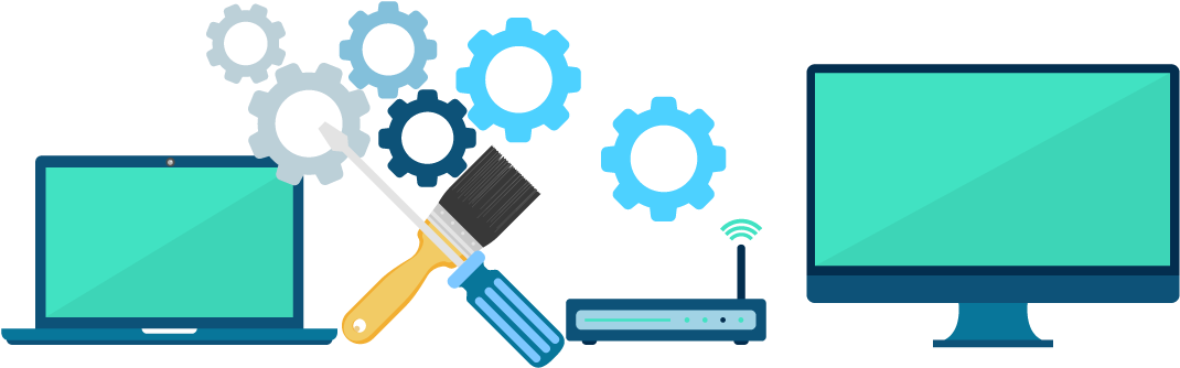 Tic Png - Gestión De Las Tic (1242x386), Png Download