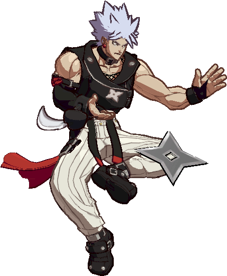 Ggxrd Chipp Shuriken - Computer File (459x559), Png Download