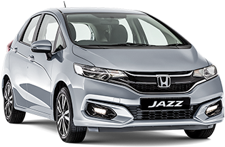 100% - Honda Jazz 2018 White Background (623x415), Png Download