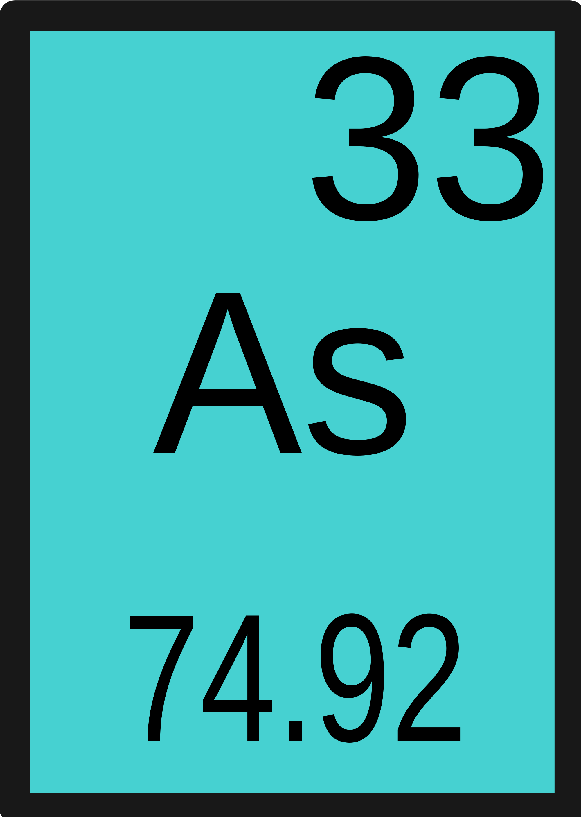 Open - Silicon Symbol Periodic Table (2000x2828), Png Download