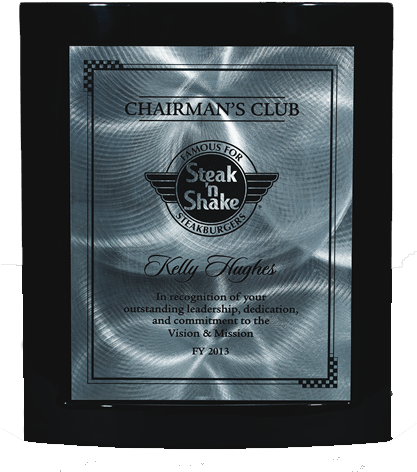 Ebony Crescent Recess With - Steak 'n Shake - Gift Card - Free Shipping (416x500), Png Download