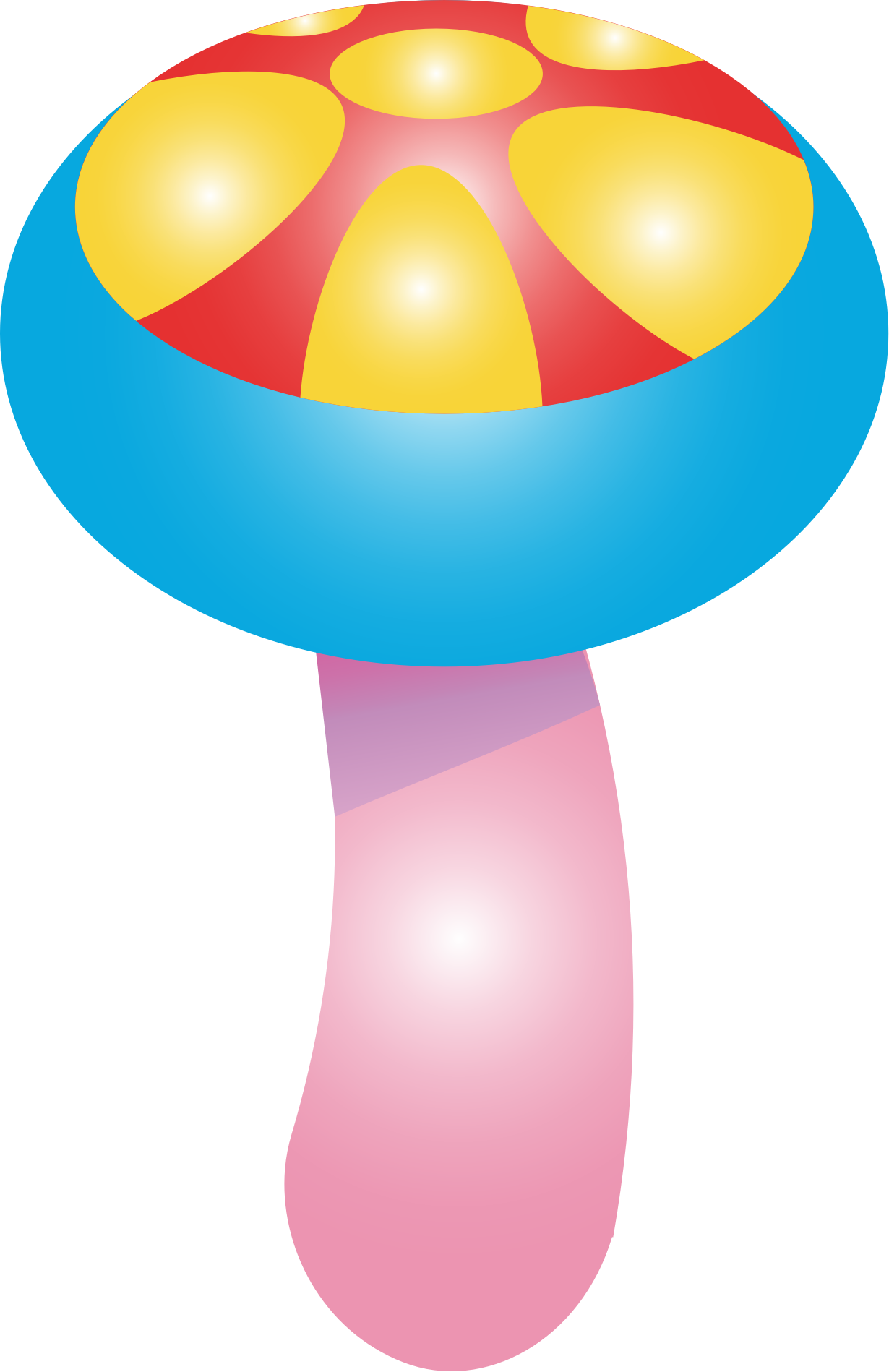 This Free Icons Png Design Of Magic Mushroom (1230x1898), Png Download