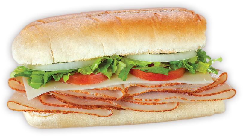 Turkey & Provolone - Turkey Ham (812x454), Png Download