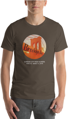 Brooklyn Boy T-shirt - T-shirt (500x500), Png Download