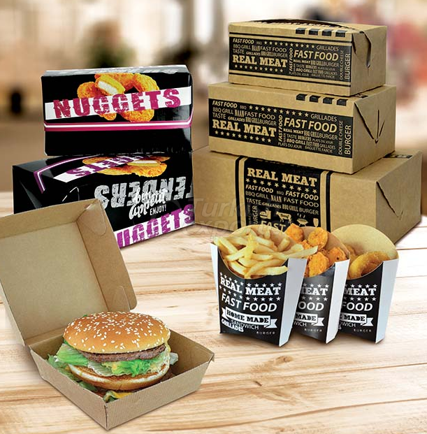 Sandwich & Chicken Boxes (611x621), Png Download