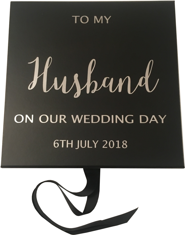 Wedding Day Gift Box Memory Box Bride Groom Wife Husband - Wedding (1024x1024), Png Download