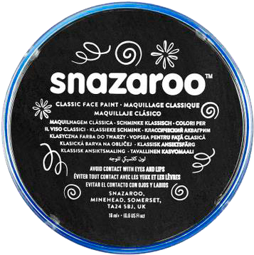 Winsor Newton 18ml Snazaroo Face Paint Clam Pack - (374x379), Png Download