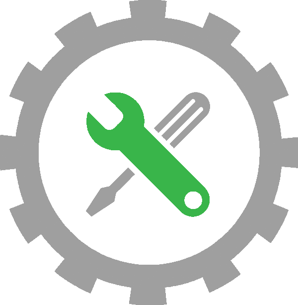 Oficina Completa - Vector Gear (600x613), Png Download