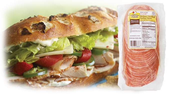 Pre-sliced Turkey - Turkey Meat (675x375), Png Download