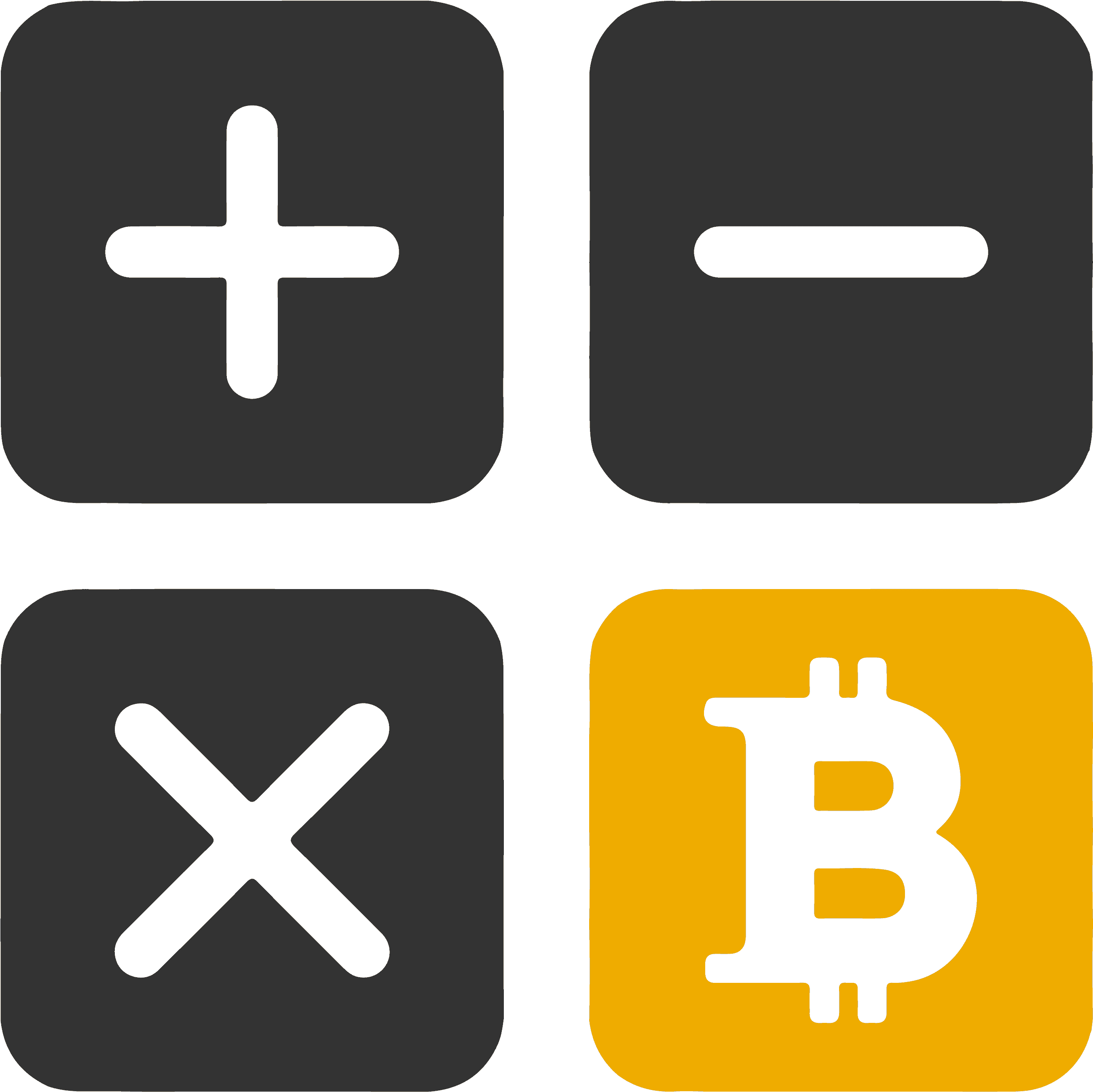 Cripto Calculadora - Transparent Background Calculator Png (3750x3750), Png Download