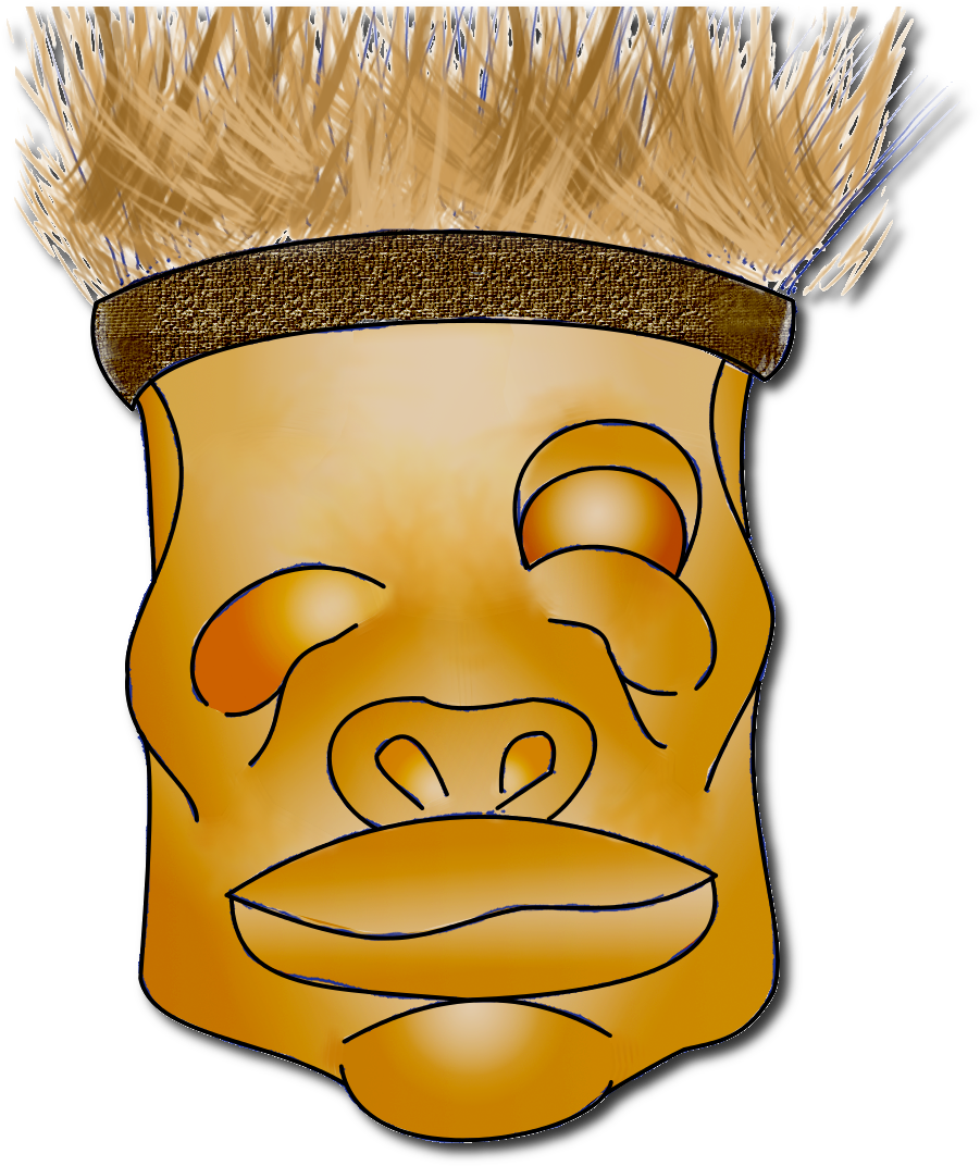 Esta Máscara Ha Sido Creada Partiendo Como Base, De - Mascara (1036x1098), Png Download