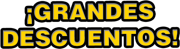 Descuentos Especiales - Grandes Descuentos Png (600x214), Png Download