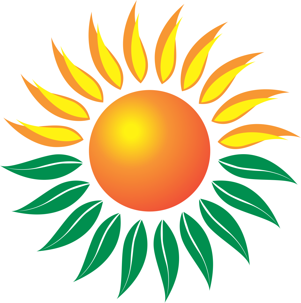 Green Solar Energy Logo (1244x1250), Png Download