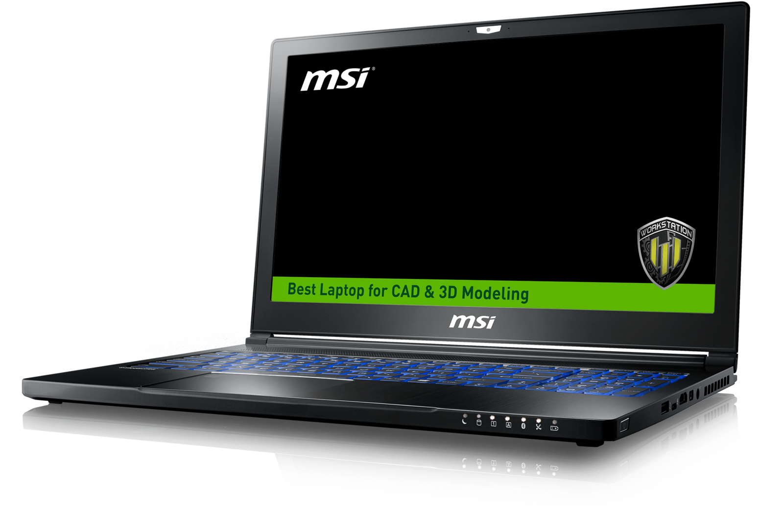 Msi Updates Ws63 Workstation With Quadro P4000 Graphics - Msi Workstations (1600x1200), Png Download