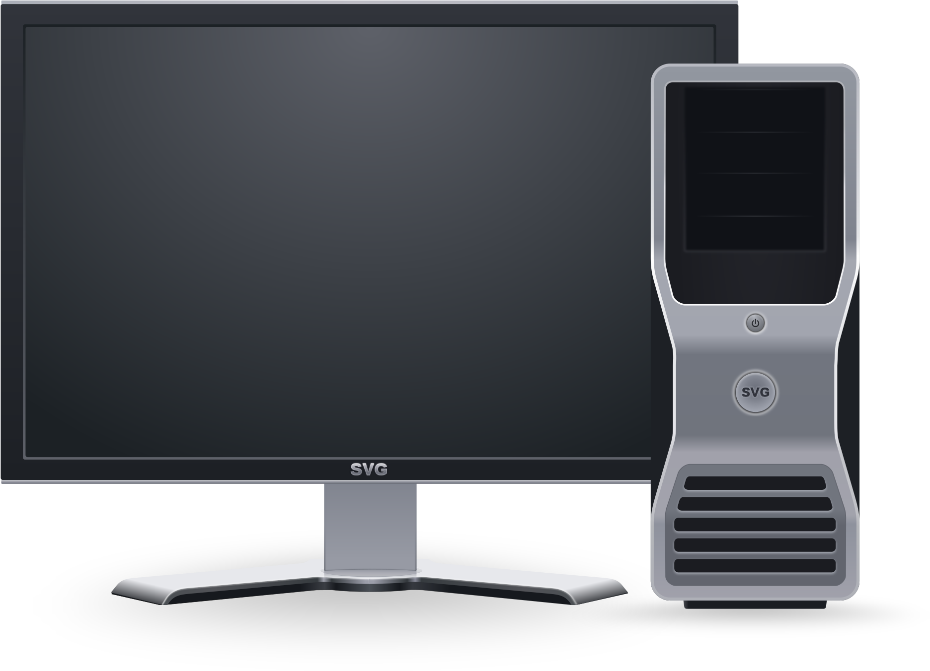 Open computers. Компьютер спереди. Передний вид компьютера. Компьютер спереди PNG. Арт компьютера PNG современный.