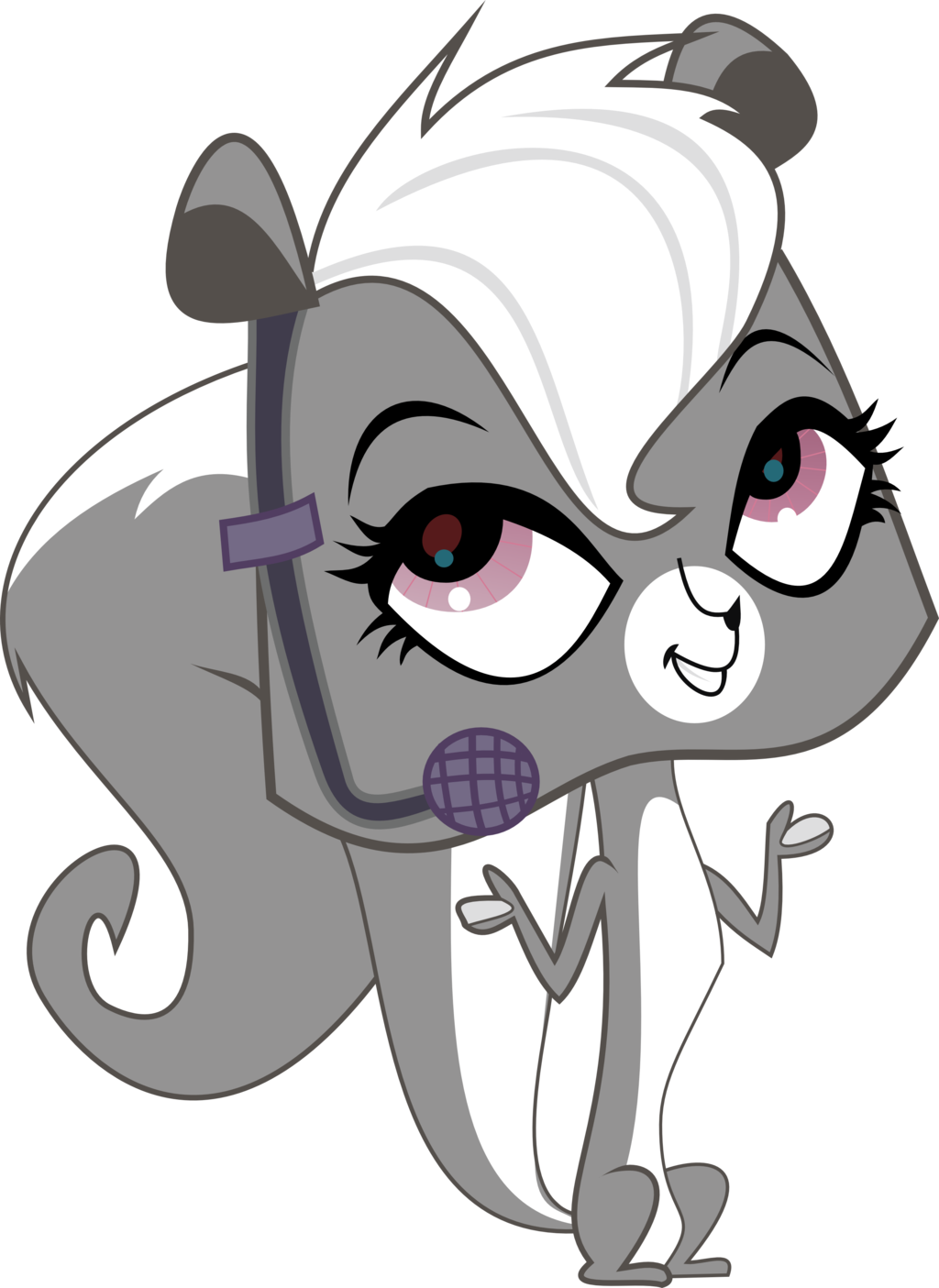 Pepper Clark Vector By Victoriathekitty-d641i3n - Littlest Pet Shop Pepper Clark (1024x1405), Png Download