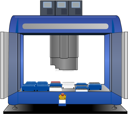 201107 Ngs Workstation (444x395), Png Download