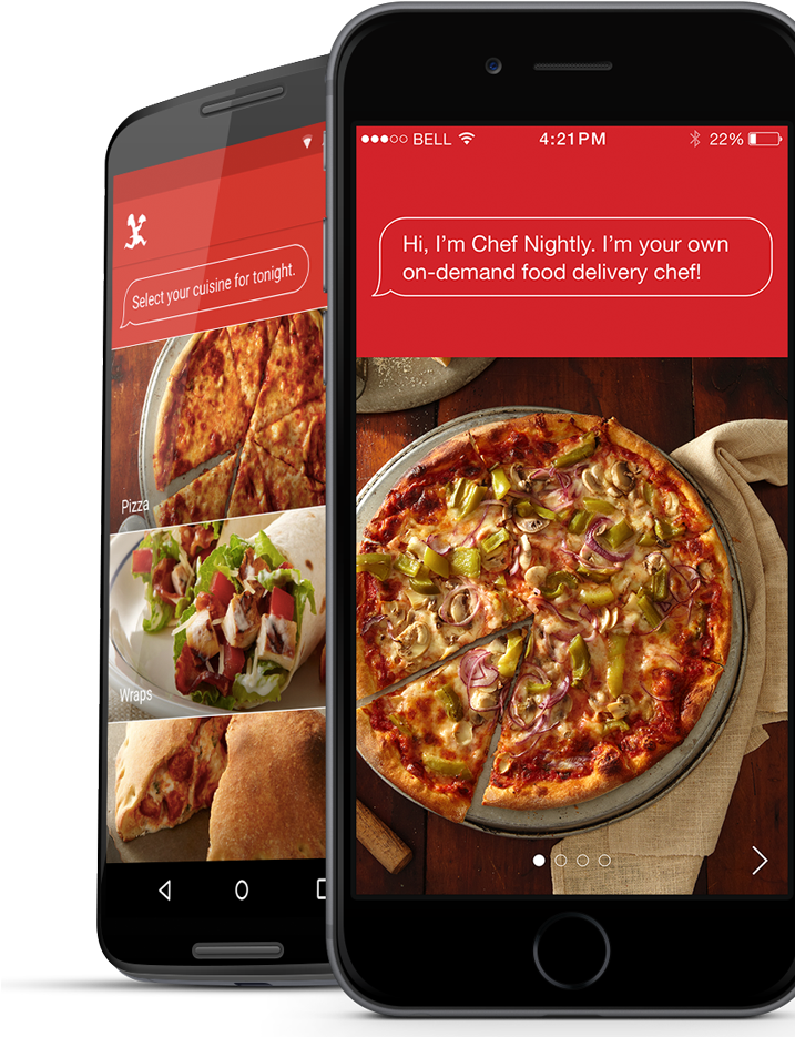 The App, Chef Nightly, Launches Today For Ios And Android - California-style Pizza (716x954), Png Download