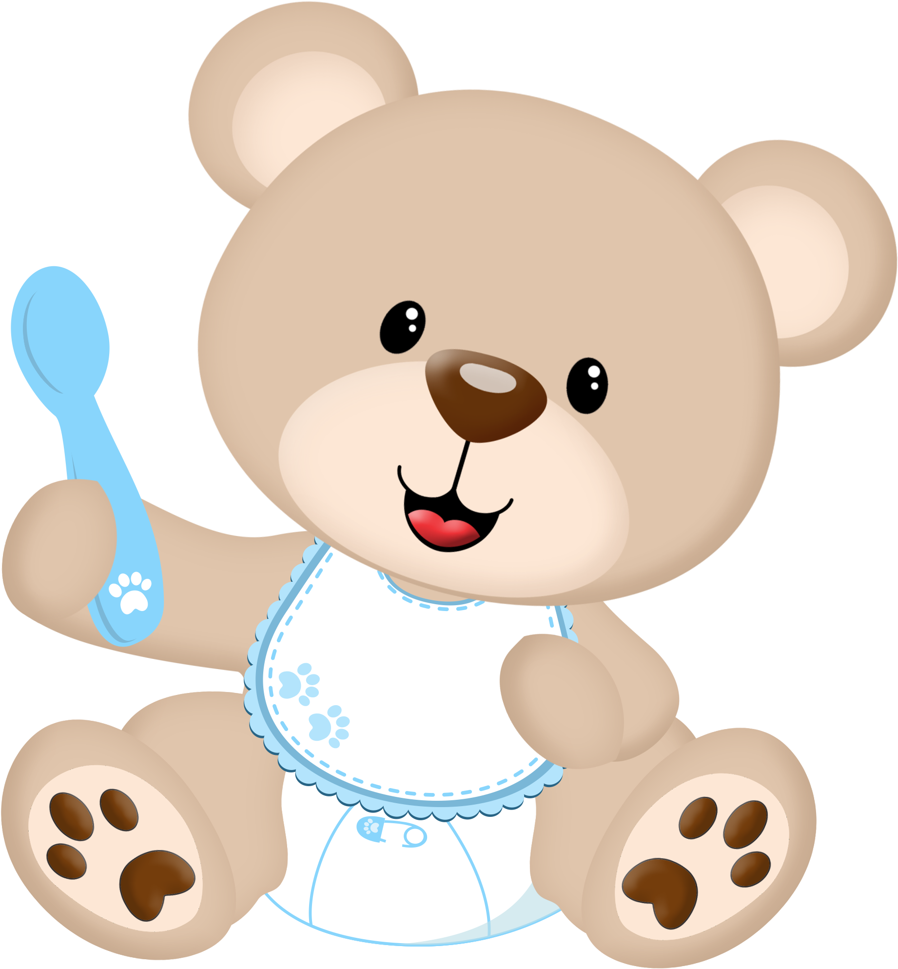 Ursinho Baby - Ursinha Lilás Png (1879x2011), Png Download