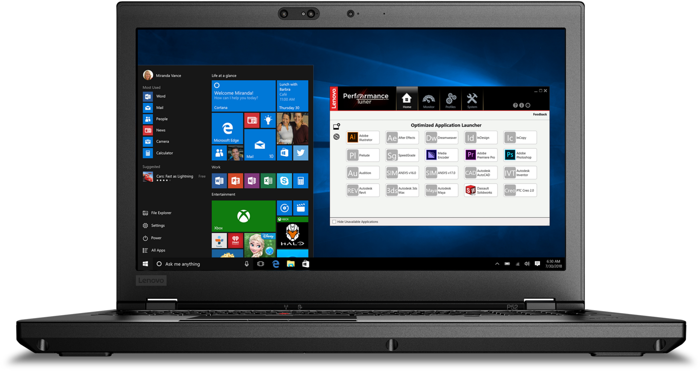 Lenovo Thinkpad P52 - Windows 10 Professional Pro 32/64-bit Licence Key Download (1920x1080), Png Download