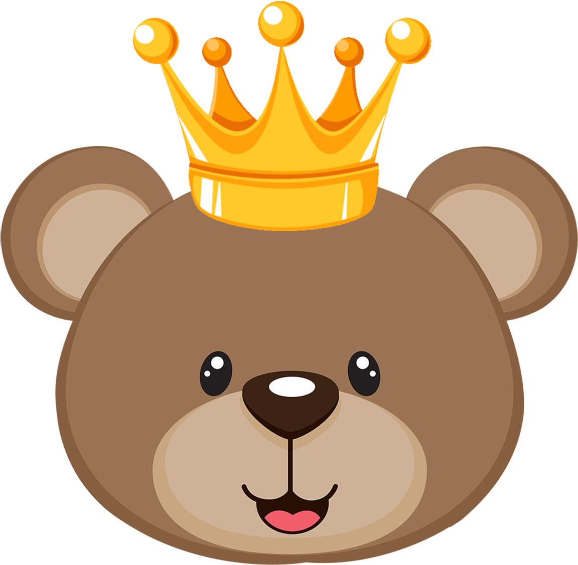Ursinho Marrom 13 - Oso Baby Shower (1200x1200), Png Download